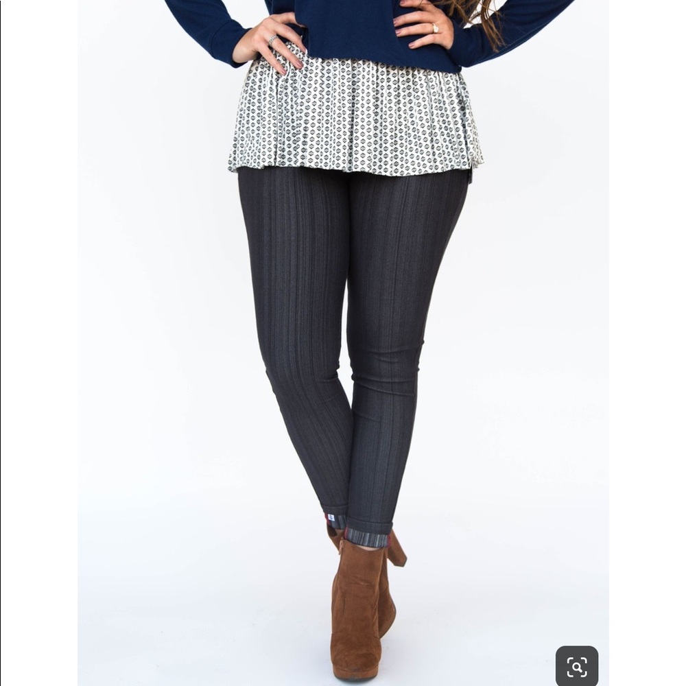 Agnes and Dora Jeggings Charcoal S